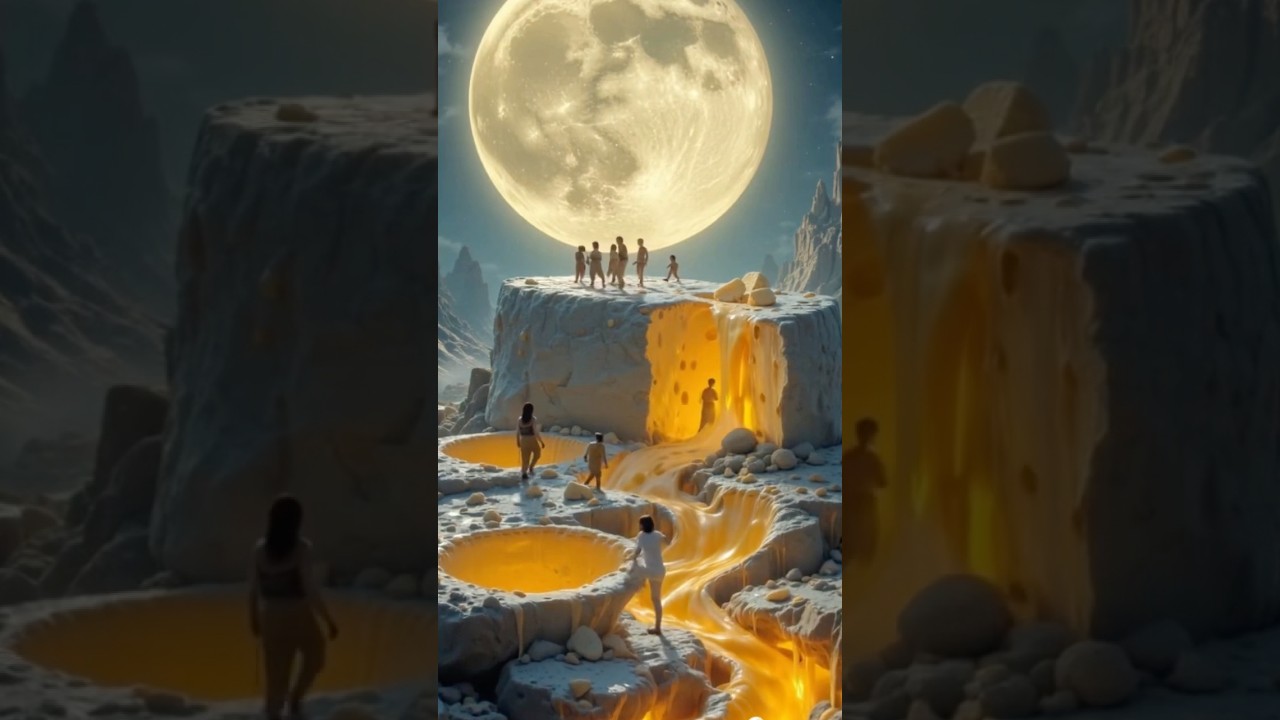 Cheese Moon Harvesters 🍕🧀 | Fantastical Food World on a Gooey Brie Moon! 