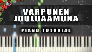 Varpunen Jouluaamuna - PIANO TUTORIAL chords