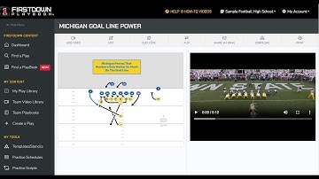 FirstDown PlayBook Full Team PlayBook & Video Pairing