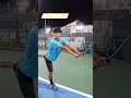 Backhand return