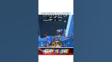 OVER POWERED 1V4 CLUTCH🥶💀 #bgmi #shorts #shortsfeed #clutch #1v4clutch