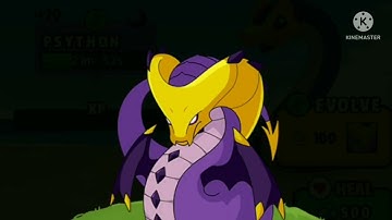 Evolving psython into psyking in Dynamons world-Defensive dynamon evolution-#shorts # Dynamons world