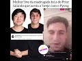 Prior responde Pyong em live no Instagram!