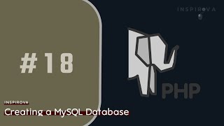 PHP For Beginners In Arabic, #18- Creating a MySQL Database