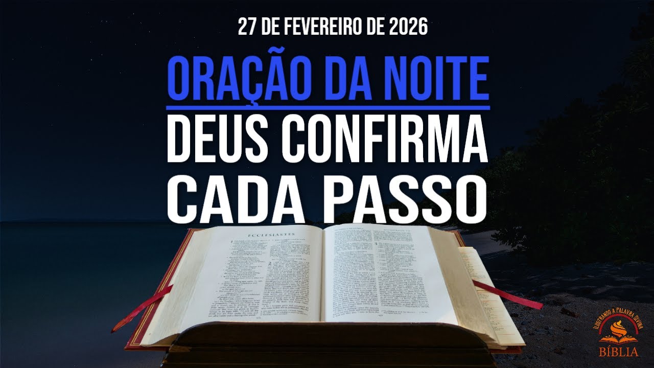 Descanse em Deus e Confie nos Planos | Oração da Noite