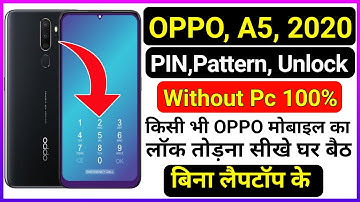 oppo a5 2020 hard reset | CPH1933 Pin Pattern Unlock | oppo a5 2020 pattern lock kaise tode