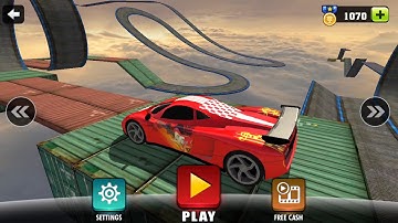 Impossible Stunt Car Track 3D |Level 9| Android GamePlay
