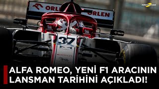 Alfa Romeo Yeni F1 Aracının Lansman Tarihini Açıkladı