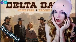 Home Free & Brooke Eden Delta Dawn (Tanya Tucker)  First Time Hearing Reaction!