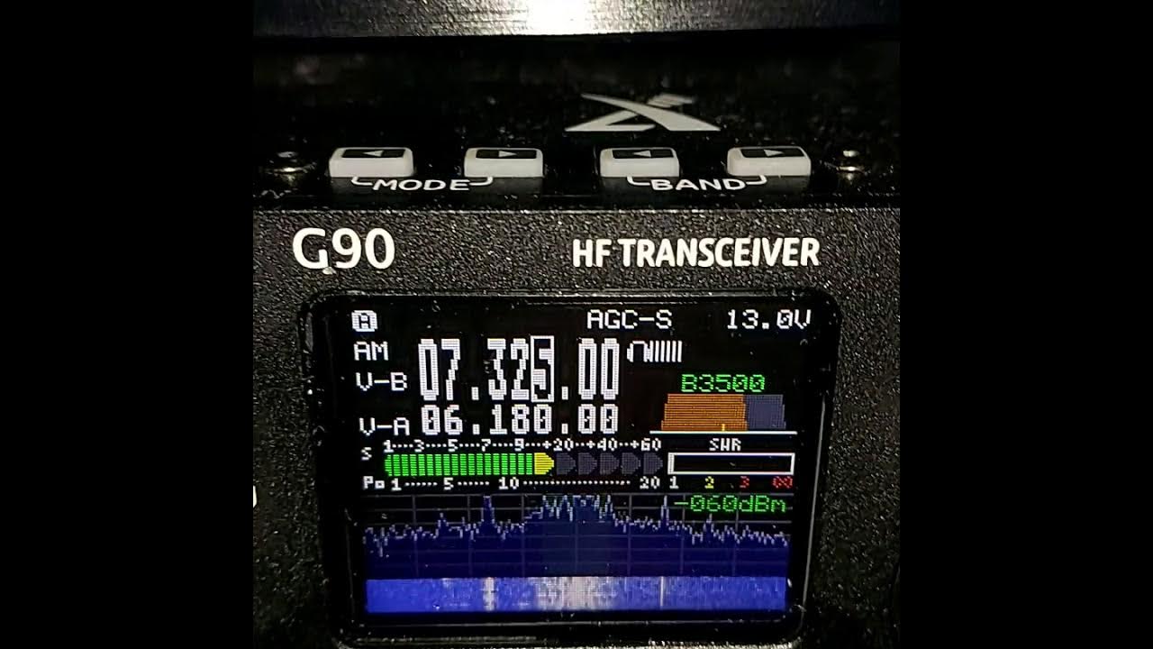 Shortwave listen with Sdrplay Raspberry pi Xiegu g90 YouTube