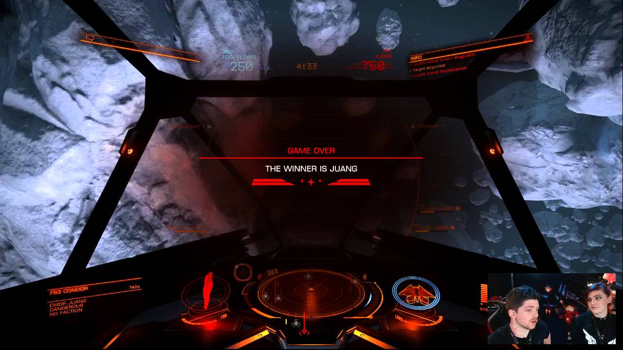 gaming logo Elite Dangerous streaming live from PAX South