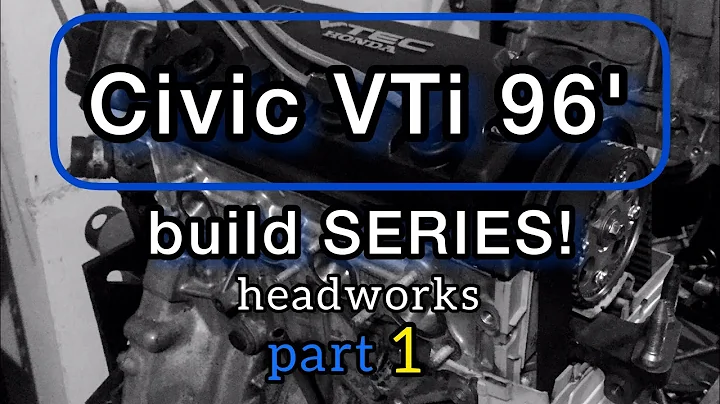 Honda vti 1996 ph16 build project part1 ( Ph16a vti )