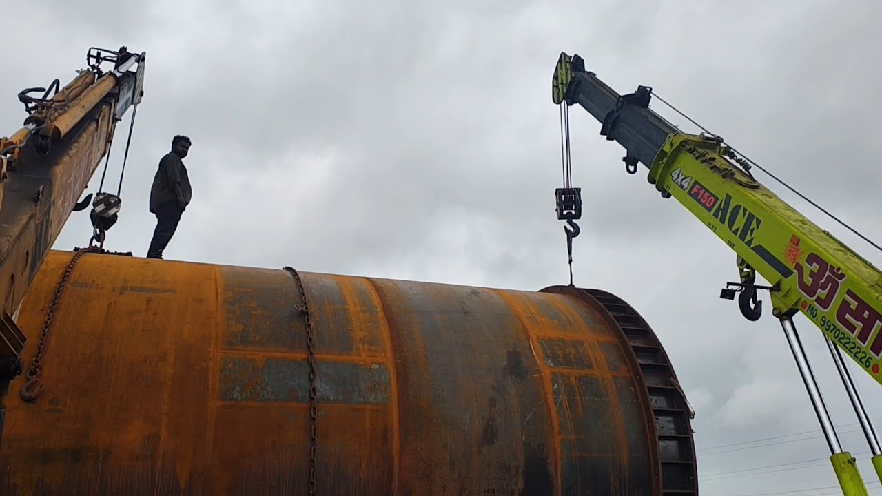 Crane Se Bahut Bada Taki Unloading Kiya 😍