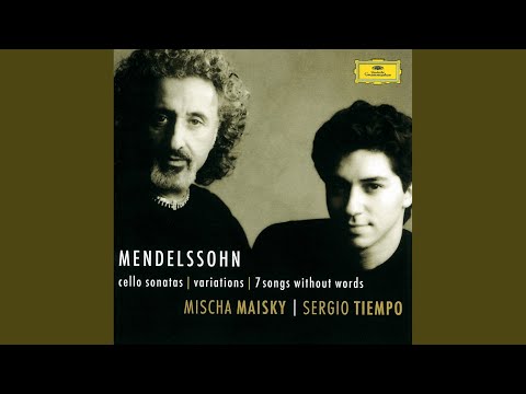 Mendelssohn: Lied ohne Worte, Op. 109