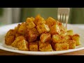Crispy Potato Bites • Crispy Potato Fries at Home