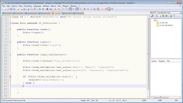 CodeIgniter Tutorials  Registration & Login Part 4 13