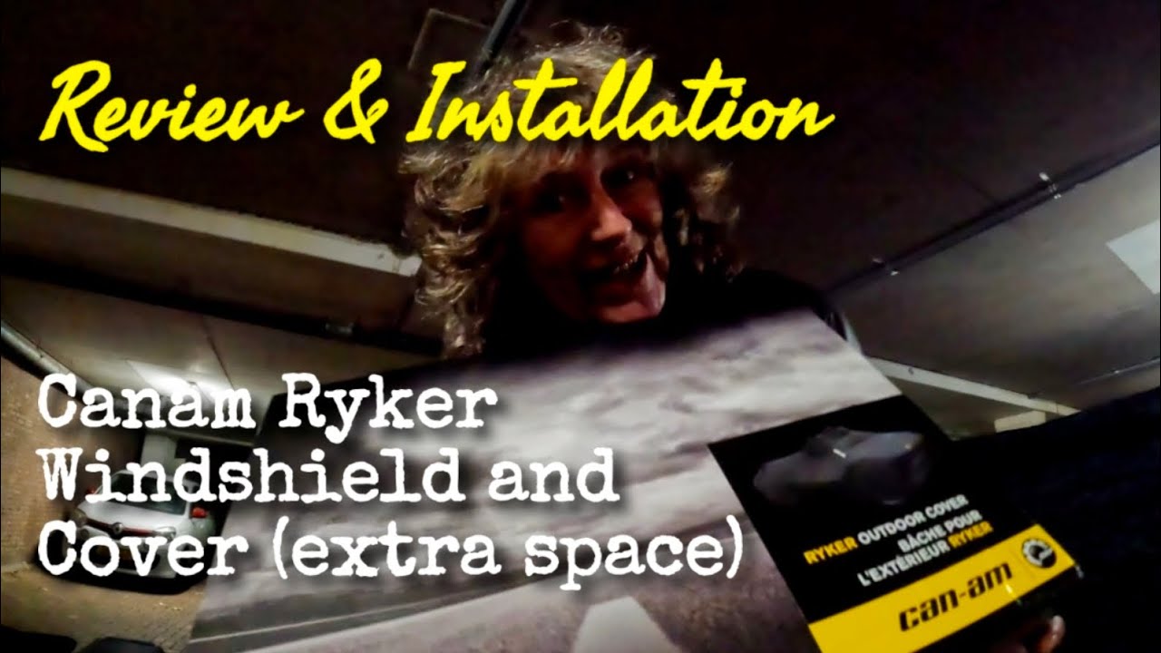 Review and installation of the adjustable windshield and outdoor cover.  