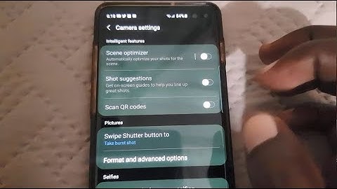 Samsung Camera Settings Greyed Out fix