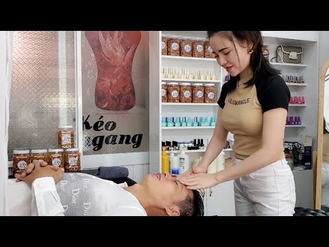 Amazing hair wash and facial massage service you must try once in your life