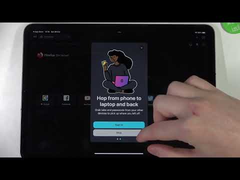 How to Install a Mozilla Firefox Browser on the iPad Pro 4th Gen (2022)