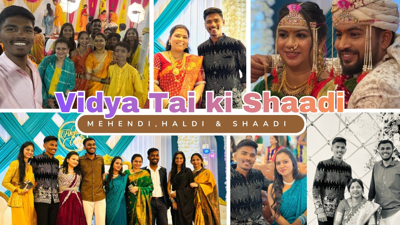 Mehendi 💚 | Haldi 💛 | Shaadi ❤️ Family time = Unlimited masti, emotions & memories ✨