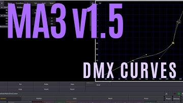 MA3 v1.5: How to Make and Use DMX Curves