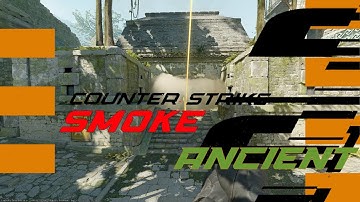 CS2 SMOKE - Ancient - Top Mid Smoke From T Spawn