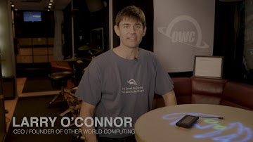 Tech Talk: OWC ENVOY PRO EX V2A on The John Lennon Educational Tour Bus