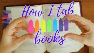 HOW TO TAB YOUR BOOKS 📚✨