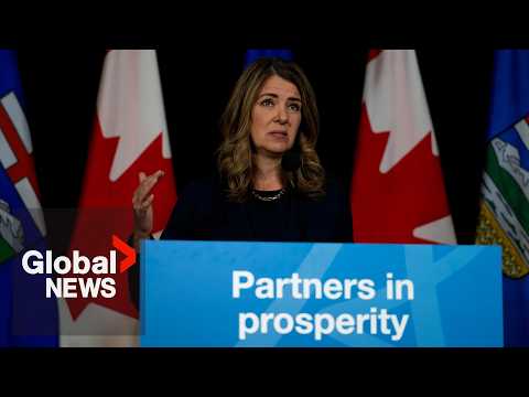 Danielle Smith pushes for accelerated West Coast pipeline as Trump flaunts Venezuela oil deal