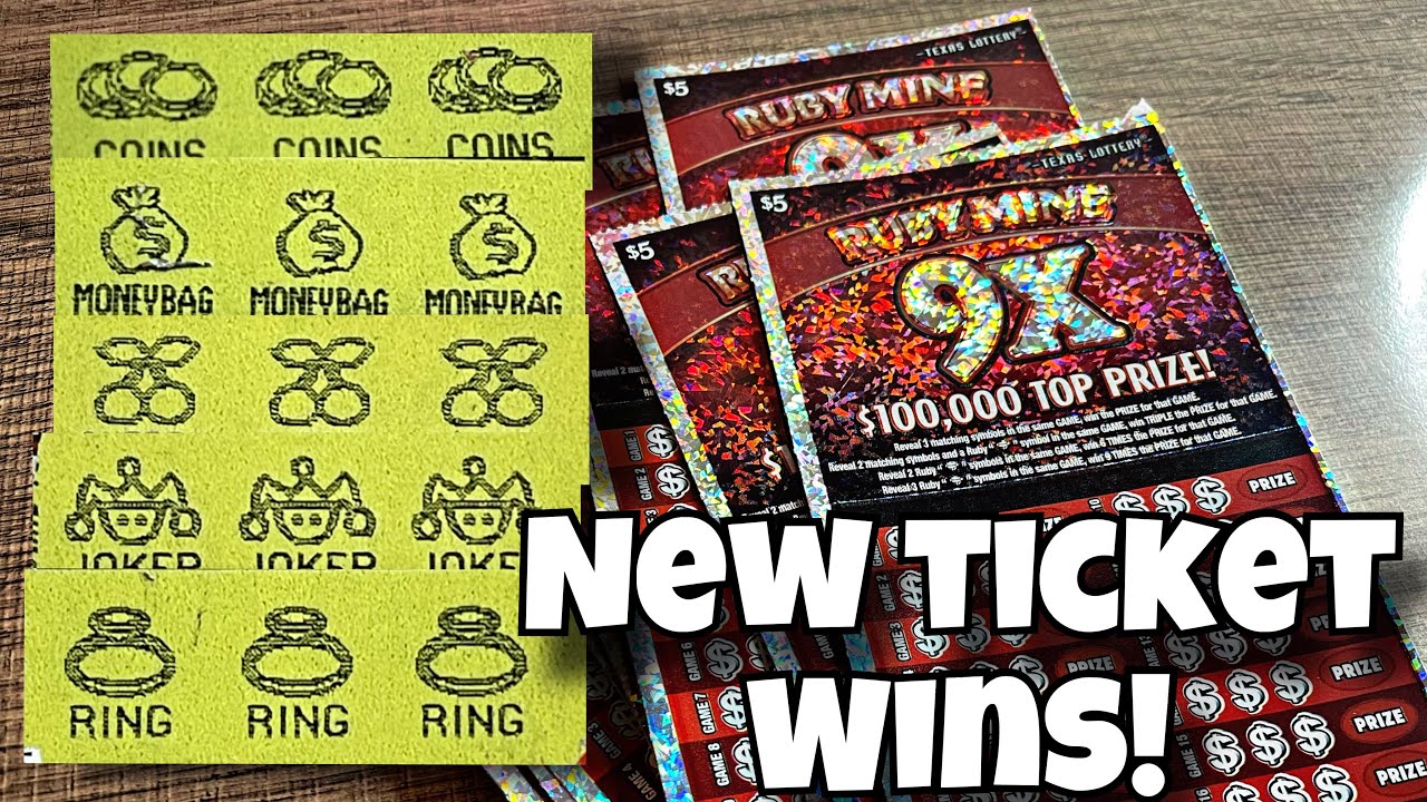 New Ticket Luck! 🍀 Ruby Mine 9X - Texas Lottery - YouTube