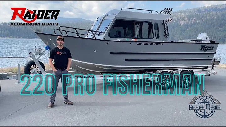 2025 Raider 220 Pro Fish Walk-Through + On-Water Test | Full Blackout, DF250 Stealth, Aquatraction