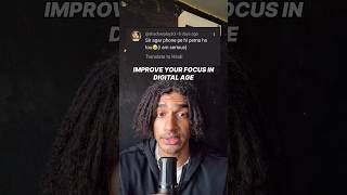 Improve Your Focus In Digital Age #focus #india #science #HOP #brain #discipline #life #biology