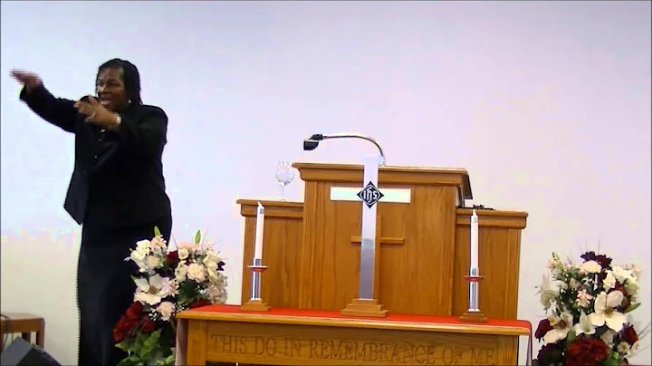 Lady Martha Robinson -- If you Don't Walk by Faith...