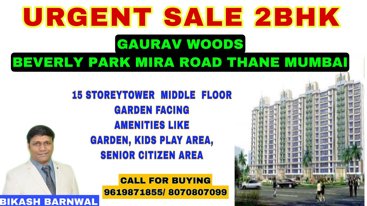 2BHK MIRA ROAD THANE MUMBAI/GAURAV WOODS MIRA ROAD /MIRA ROAD FLAT