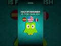 Half of Duolingo is for English