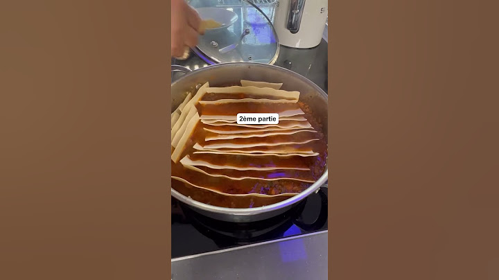 Lasagna without oven