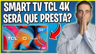 Smart TV 55” 4K UHD LED TCL 55P725 VA Wi-Fi - Bluetooth Alexa Google Assistente 3 HDMI 2 USB