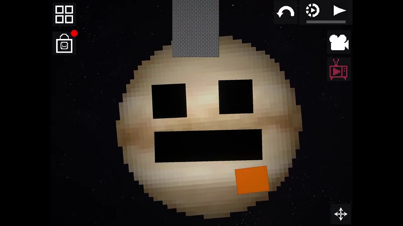 The moon woke up Planet kill monster moon