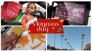 VLOGMAS UNPLUGGED: day 7 ulta haul, cooking & nicki minaj pink friday 2