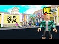 I Found A KIDS ONLY City.. COPS Arrested The Leader! (Roblox Bloxburg)