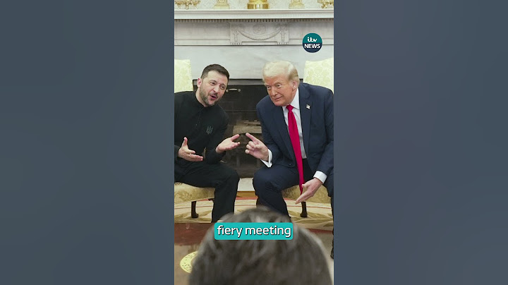 AI videos have been circulating showing Ukrainian President Zelenskyy fighting Trump  #itvnews