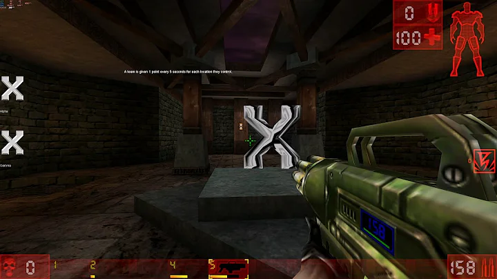 Map 0 Tutorial - Domination | Unreal Tournament (1999) 1440p 60FPS
