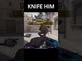 KNIFE HIM #csgo #cs2 #counterstrike #gaming