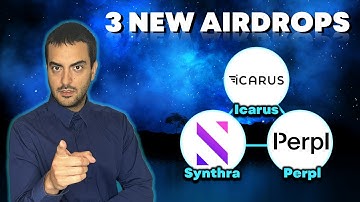 Icarus on Rise | Synthra on Arc | Perpl on Monad - 3 Early Airdrops #crypto #airdrop