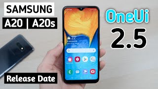 Samsung Galaxy A20s Get the One Ui 2.5 Update| Samsung A20s New update One Ui 2.5  Release Date