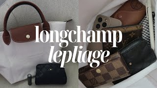 The Size You Didn't Know You Needed   | Longchamp Le Pliage Small Top Handle Review & What Fits