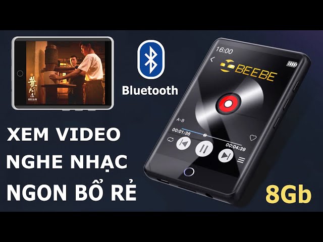 Ruizu M6 | Máy Nghe Nhạc Đa Năng, Xem Video, Kết Nối Bluetooth [unbox]