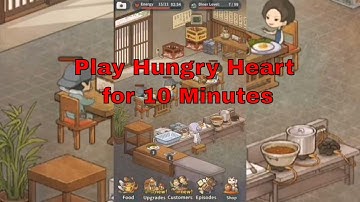 Play Hungry Heart Diner for 10 Minutes