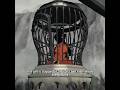 The girl is trapped in an iron cage high in the air, about to face the danger of falling#anime